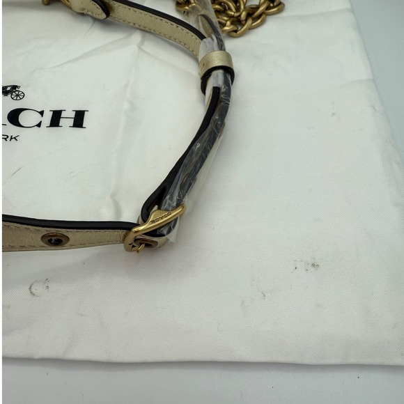 Coach Metallic Color Block‎ Quilted Leather Small Camera Crossbody Bag Purse NWT - Picture 6 of 13